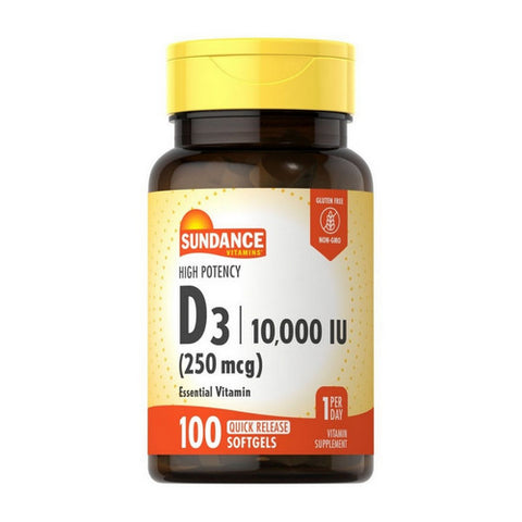 Vitamin D3 100 Softgels by Sundance