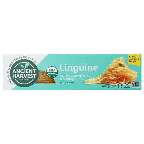 Ancient Harvest, Corn Brown Rice And Quinoa Linguine Pasta, 8 Oz(Case Of 12) Ancient Harvest