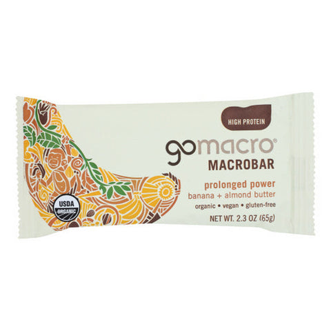 Gomacro, Banana And Almond Butter, 2.3 Oz(Case Of 12) Gomacro