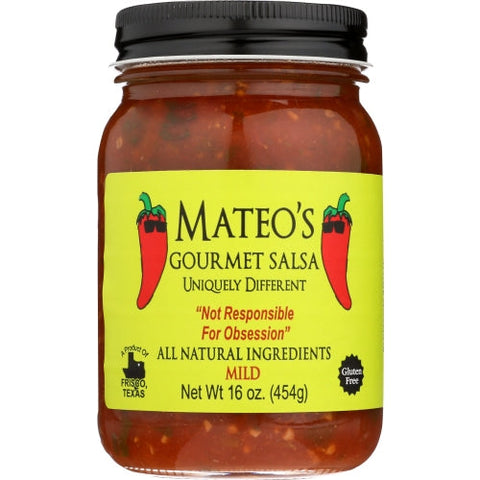 Mateos Gourmet, Salsa Mild, 16 Oz(Case Of 6) Mateos Gourmet