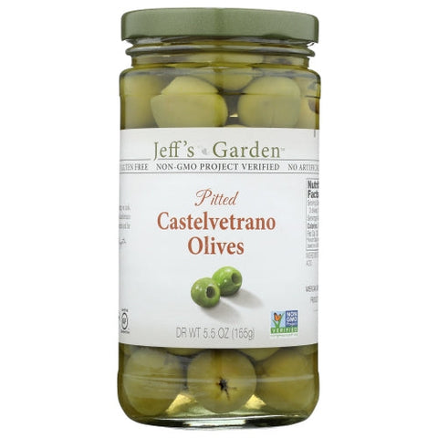 Jeff's GardenPatak, Pitted Castelvetrano Olives, 5.5 Oz(Case Of 6) Jeff's GardenPatak