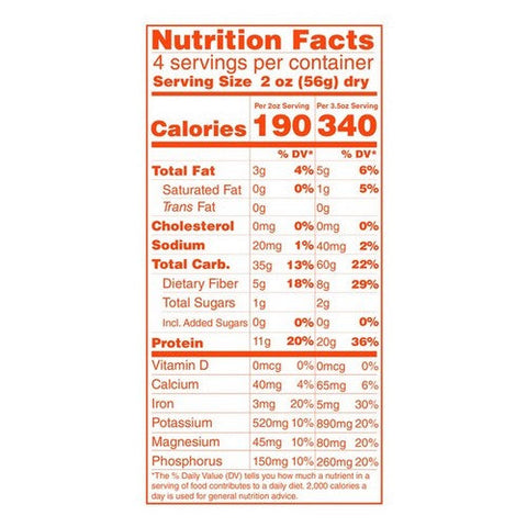 Banza, Chickpea Pasta  Cavatappi, 8 Oz(Case Of 6) Banza