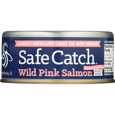 Safecatch, Salmon Pink Wild Nsa, 5 Oz(Case Of 6) Safecatch