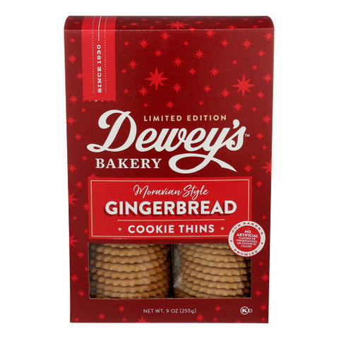 Deweys, Cookie Gingerbread Mrvian, 9 Oz(Case Of 6) Deweys