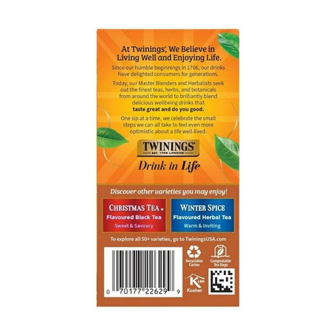 Twinings Tea, Tea Gingerbread Joy 20Ct, 20 Bags(Case Of 6) Twinings Tea