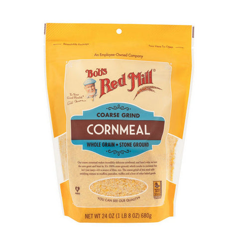 Bobs Red Mill, Coarse Grind Cornmeal, 24 Oz(Case Of 4) Bobs Red Mill