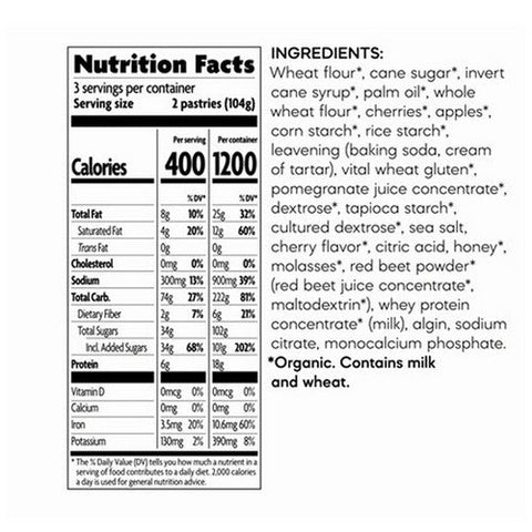 Natures Path, Organic Frosted Cherry Pomegranate, 11 Oz(Case Of 12) Natures Path