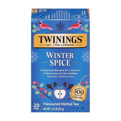 Twinings Tea, Tea Winter Spice, 20 Bags(Case Of 6) Twinings Tea