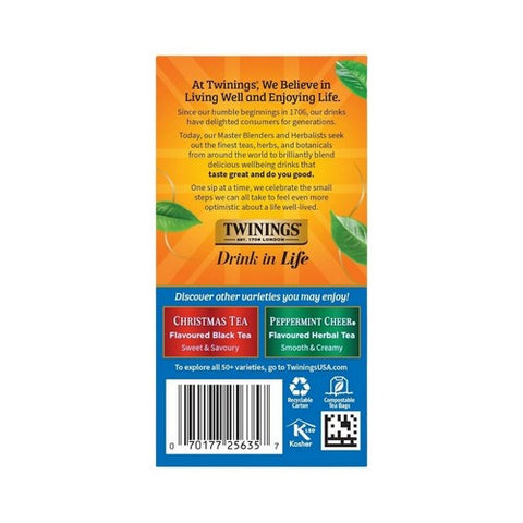 Twinings Tea, Tea Winter Spice, 20 Bags(Case Of 6) Twinings Tea