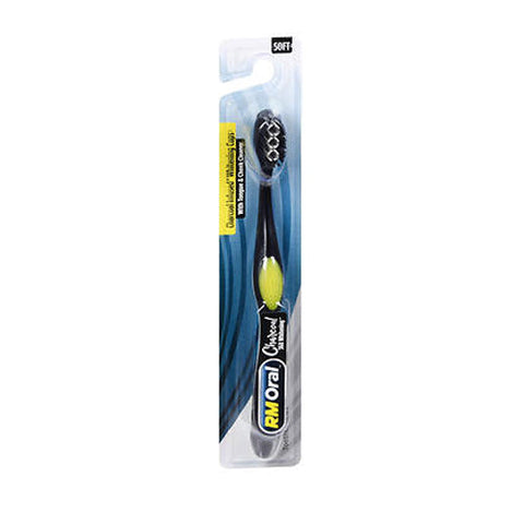 RM Oral, Charcoal 360 Whitening Toothbrush Soft, 1 Count RM Oral