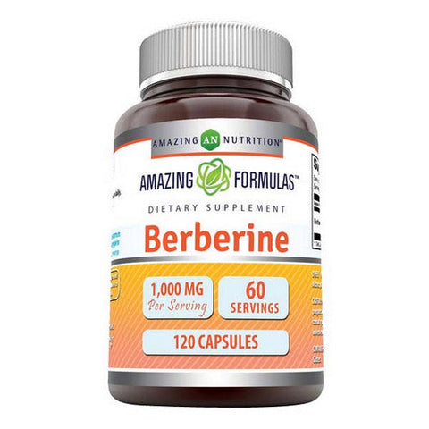 Amazing Nutrition, Amazing Formulas Berberine, 500 mg, 120 Caps Amazing Nutrition