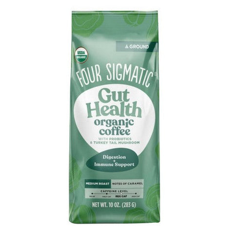 Four Sigma Foods Inc, Gut Health Organic Coffee With Probiotics, 12 Oz Four Sigma Foods Inc