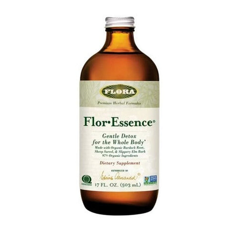 Flora, FlorEssence Liquid Tea Gentle Detox, 17 Oz Flora
