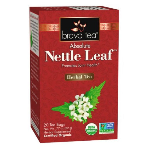 Bravo Tea & Herbs, Organic Tea Nettle Leaf, 20 Bags Bravo Tea & Herbs