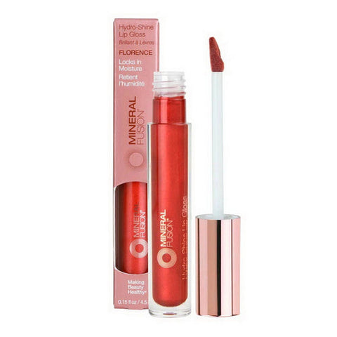 Mineral Fusion, Hydro-Shine Lip Gloss Florence, .15 Oz Mineral Fusion