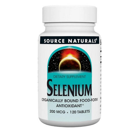 Source Naturals, Selenium, 200 Mcg, 120 Tabs Source Naturals