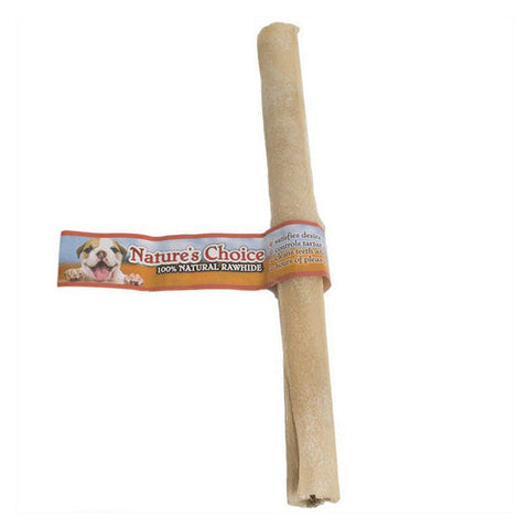 Loving Pets, Nature's Choice Pressed Rawhide Stick, Large - (10" Stick) Loving Pets