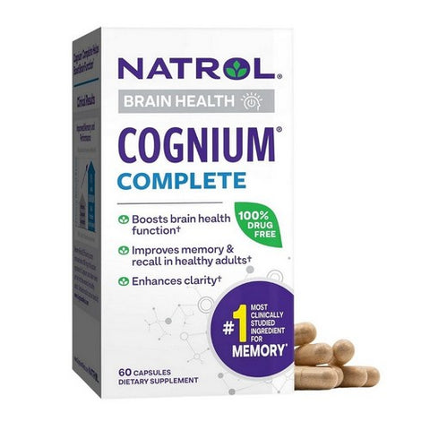 Natrol, Cognium Complete Brain Health, 60 Caps Natrol
