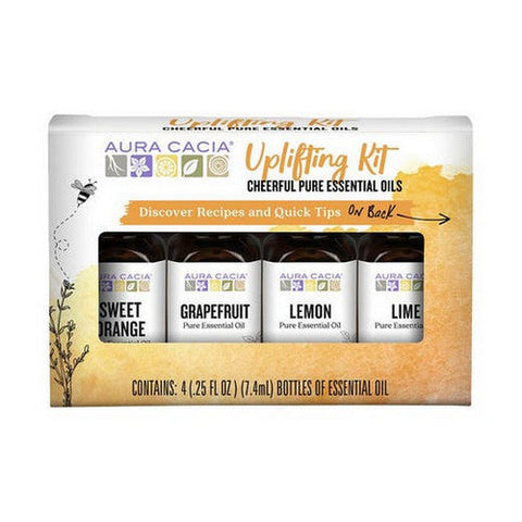 Aura Cacia, Essentail Oils Uplifting Kit, 1 Oz Aura Cacia