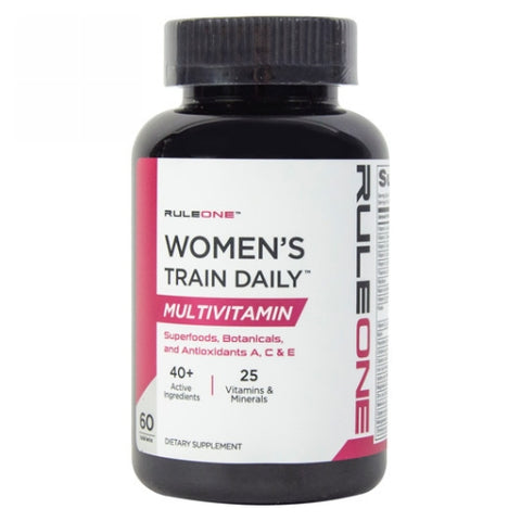 R1 Women's Train Daily Multivitamin 60 Caps by Rule 1