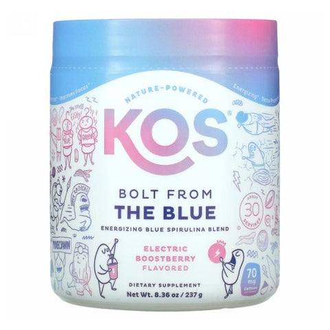 Organic Blue Spirulina Energizing 8.36 Oz by Kos