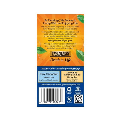 Twinings Tea, Nightly Calm Herbal Tea, 20 Bags Twinings Tea