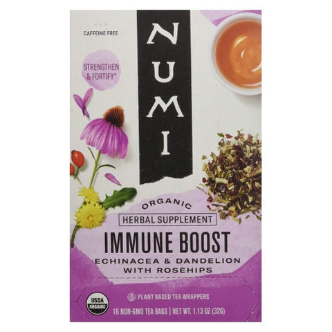 Numi Tea, Immune Boost Tea, 16 Bags Numi Tea