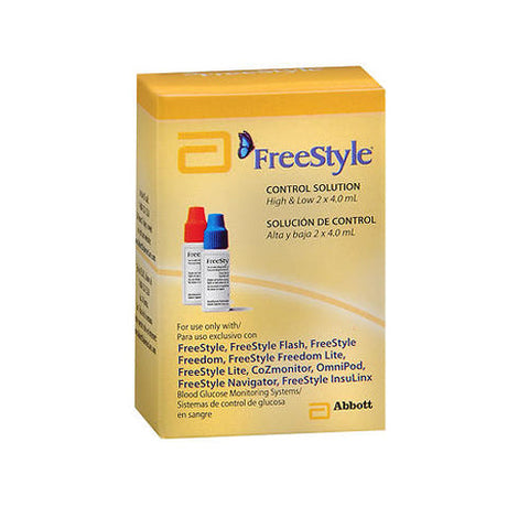 Freestyle, Control Solution High & Low, 1 Count Freestyle