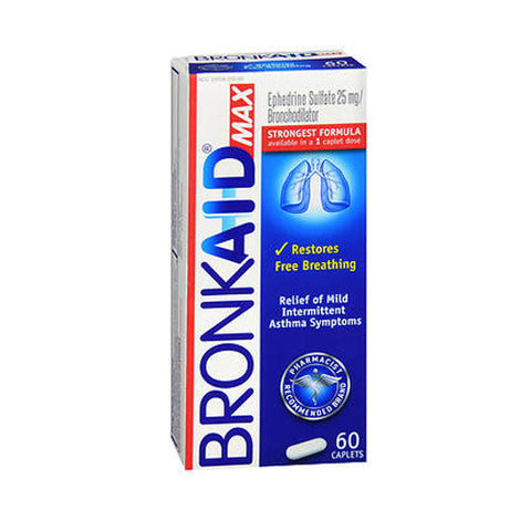 Bronkaid, Max Restores Free Breathing, 60 Caplets Bronkaid