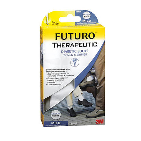 Futuro Diabetic Socks for Men & Women Mild 1 Count by Futuro