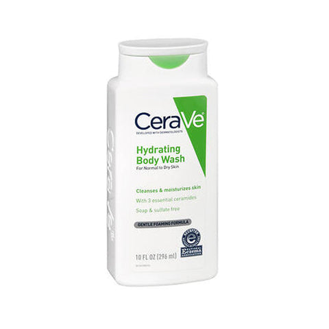 Cerave, Hydrating Body Wash, 10 Oz Cerave