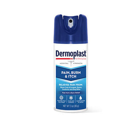 Kaopectate, Dermoplast Pain Burn & Itch Spray, 3 Oz Kaopectate