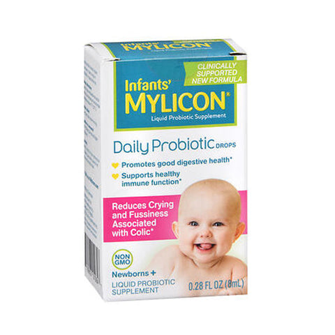 Mylicon, Infants' Daily Probiotic Supplement Drops, 0.28 Oz Mylicon