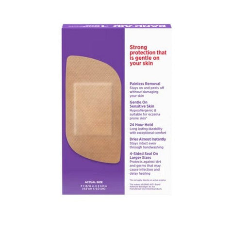 Band-Aid, Sensitive Skin Adhesive Bandages Assorted Sizes, 20 Count Band-Aid