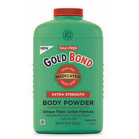 Gold Bond, Medicated Menthol 0.8% Body Powder Extra Strength, 10 Oz Gold Bond
