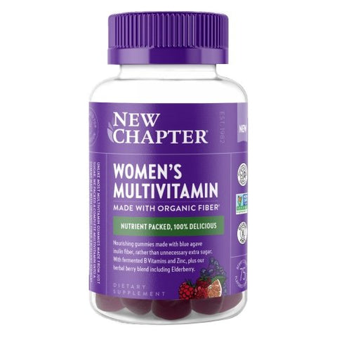 Women's Multivitamin Gummies Berry Citrus 75 Count by New Chapter