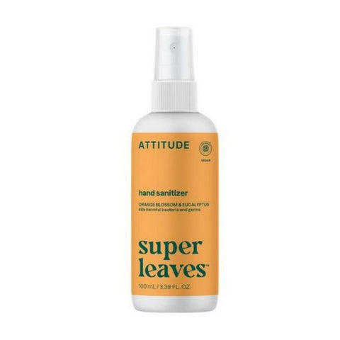 Attitude, Super Leaves Hand Sanitizer Orange Leaves, 3.5 Oz Attitude