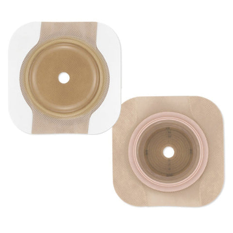 SteadMed, Ostomy Barrier Precut, Extended Wear Adhesive Tape Borders 57 Mm Flange Red 1-1/8 Inch Opening, Box Of 5