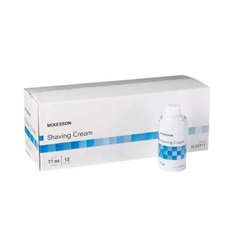 McKesson, Shaving Cream Aerosol Can, 11 Oz, Box Of 12