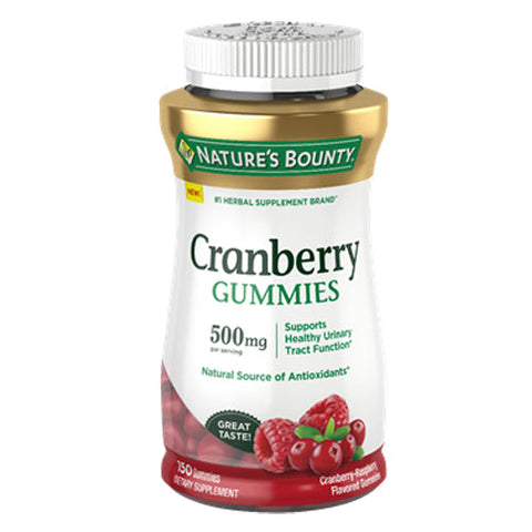 Nature's Bounty, Cranberry Gummy, 150 Count Nature's Bounty
