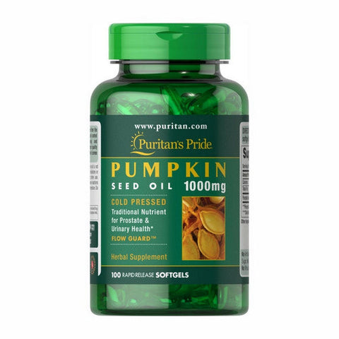 Puritan's Pride, Pumpkin Seed Oil, 1000 mg, 100 Softgels Puritan's Pride