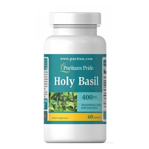 Puritan's Pride, Holy Basil, 400 mg, 60 Capsules Puritan's Pride