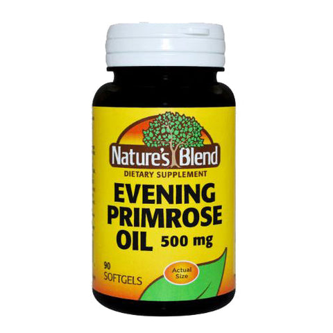 Nature's Blend, Evening Primrose Oil, 500 mg, 90 Softgels Nature's Blend