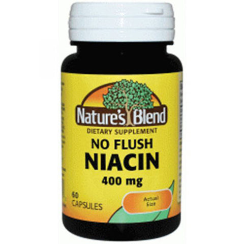 Nature's Blend, Niacin No Flush, 400 mg, 60 Caps Nature's Blend