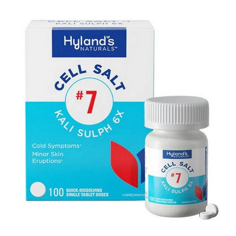 Hylands, Cell Salt 7 Kali Sulph, 100 Tabs Hylands