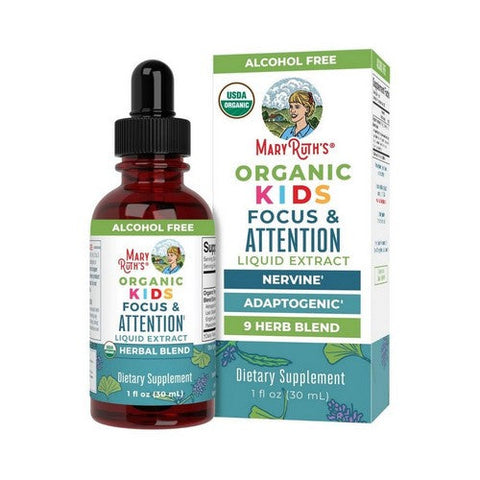MaryRuth's, Organics Mary Ruth'S Kids Focus And Attention Drops, 1 Oz MaryRuth's