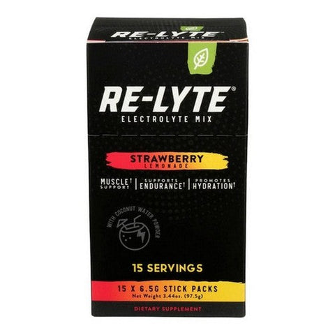 Redmond, Electrolyte Strawberry, 15 Packets Redmond