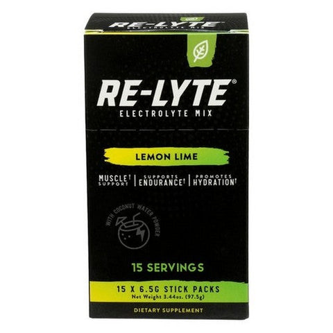Redmond, Electrolyte Lemon Lime, 15 Packets Redmond
