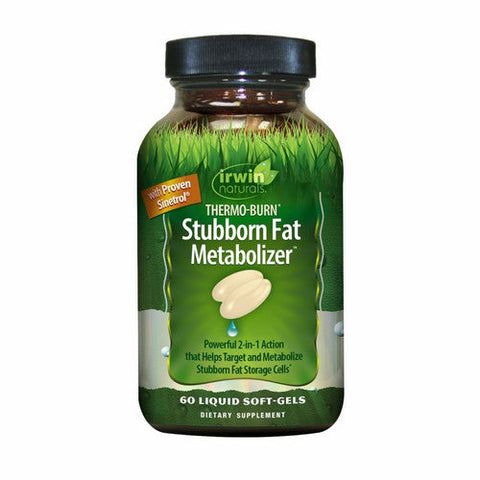 Irwin Naturals, Thermo Burn Stubborn Fat Metabolizer, 60 Softgels Irwin Naturals