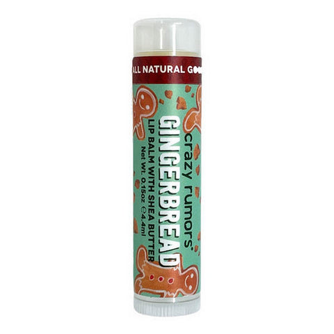 Gingerbread Lip Balm 0.15 Oz by Crazy Rumors